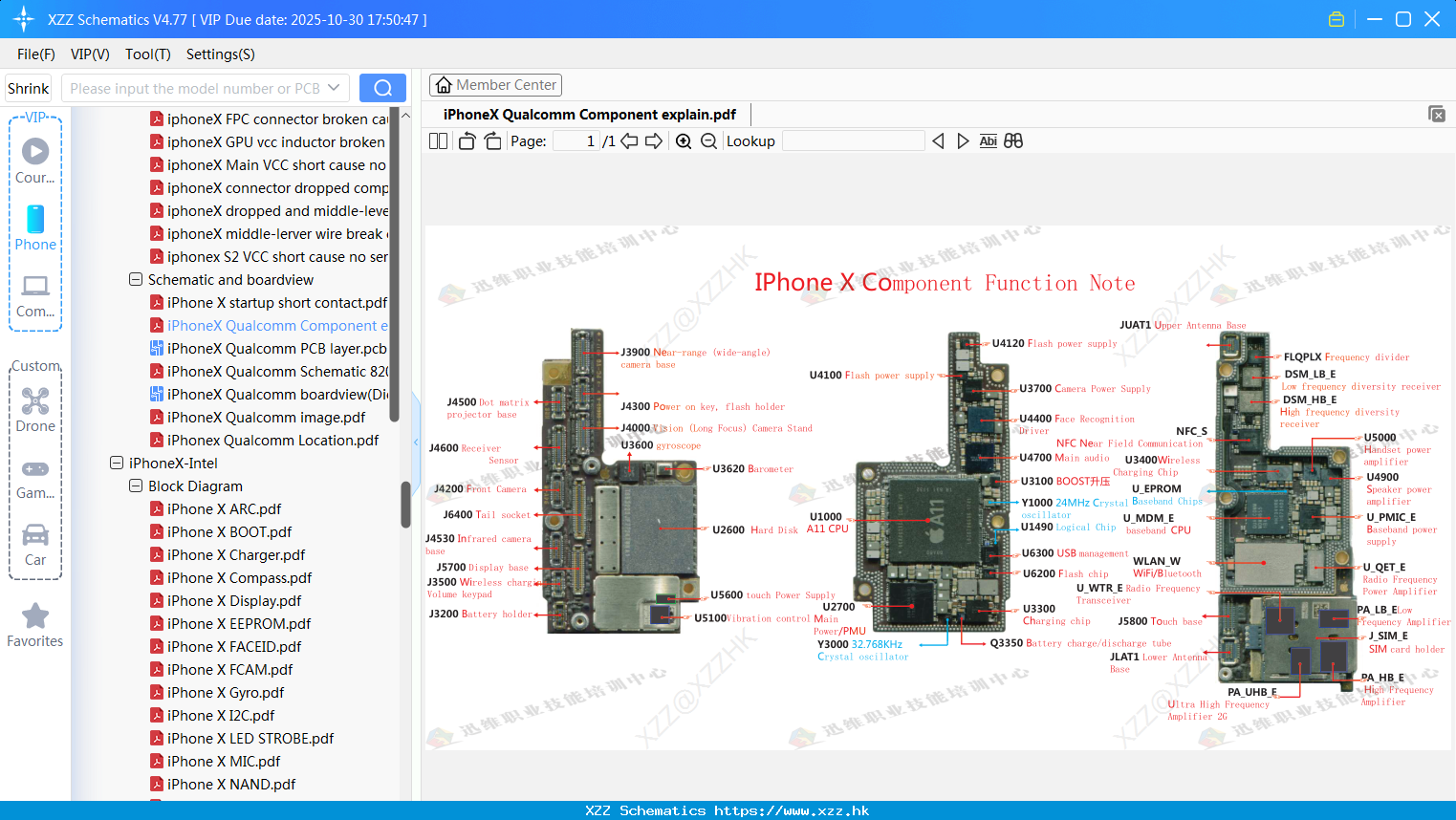 IPhoneX Qualcomm Component Explain